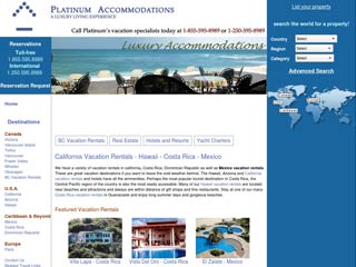 Platinum Accommodations